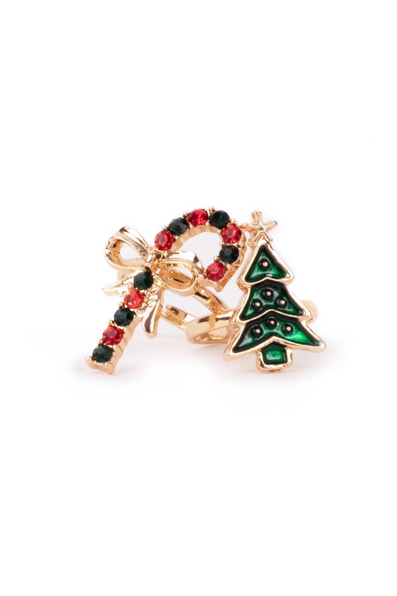 All Aglow Holiday Ring Set - 2 pc