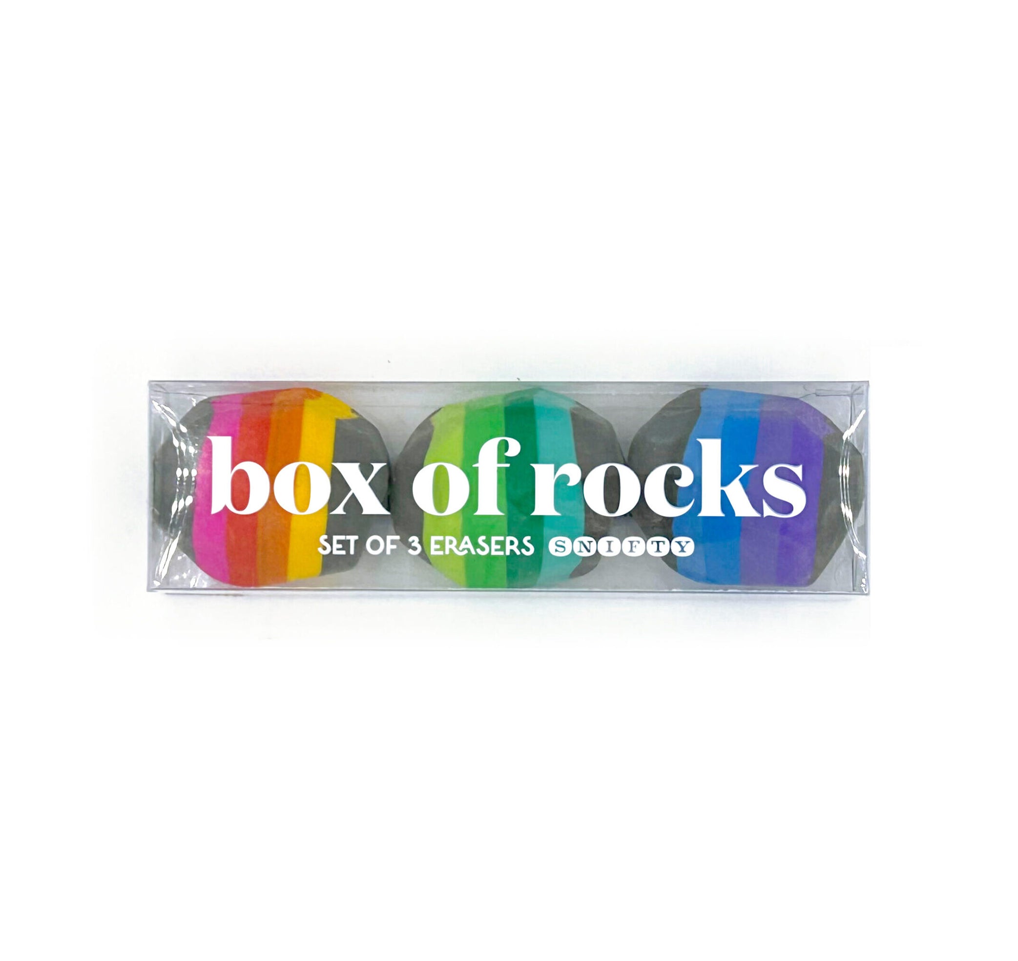 Box of Rocks Eraser Set