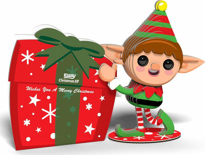 EUGY Christmas Elf 3D Puzzle