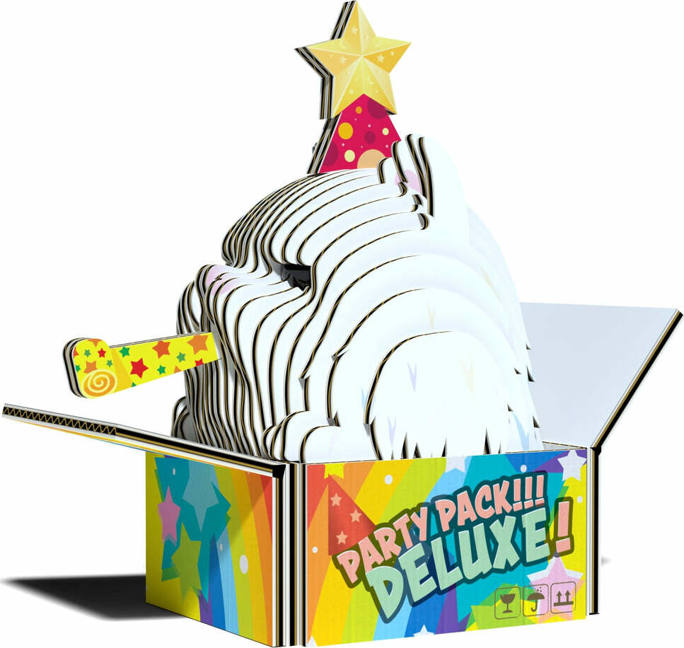 EUGY Cat - Cottonball 3D Puzzle
