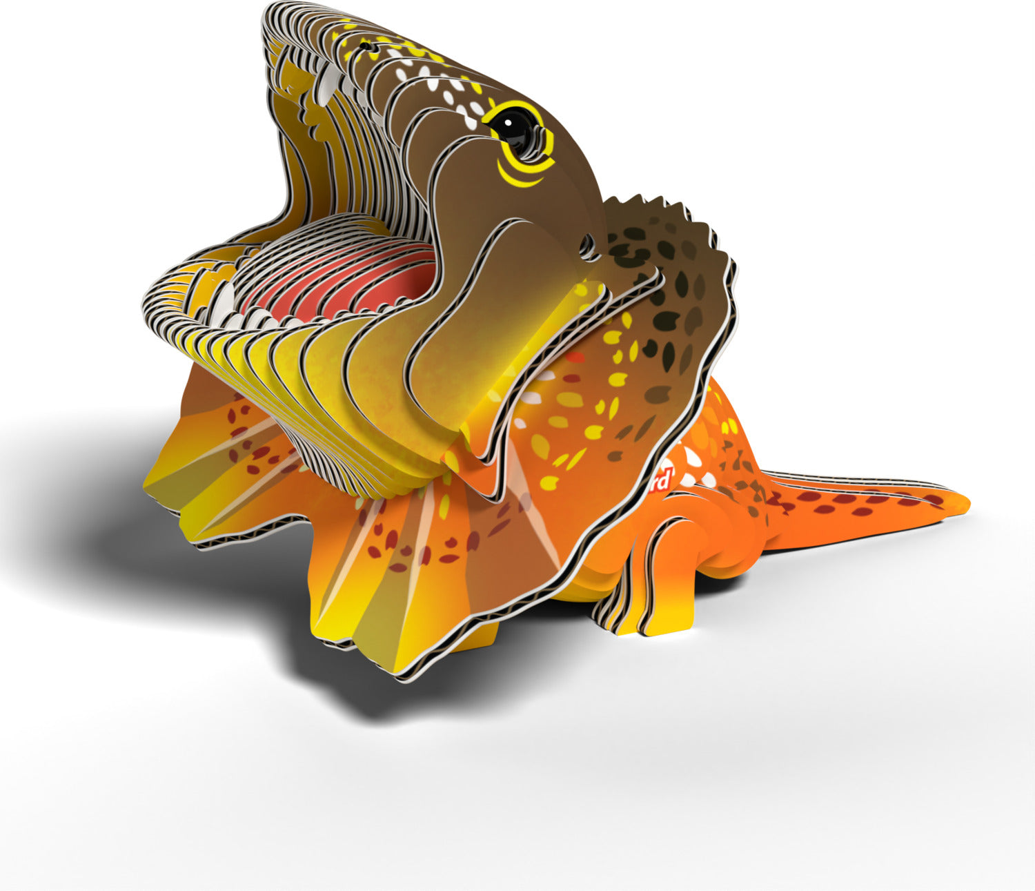 EUGY Frilled Lizard 3D Puzzle