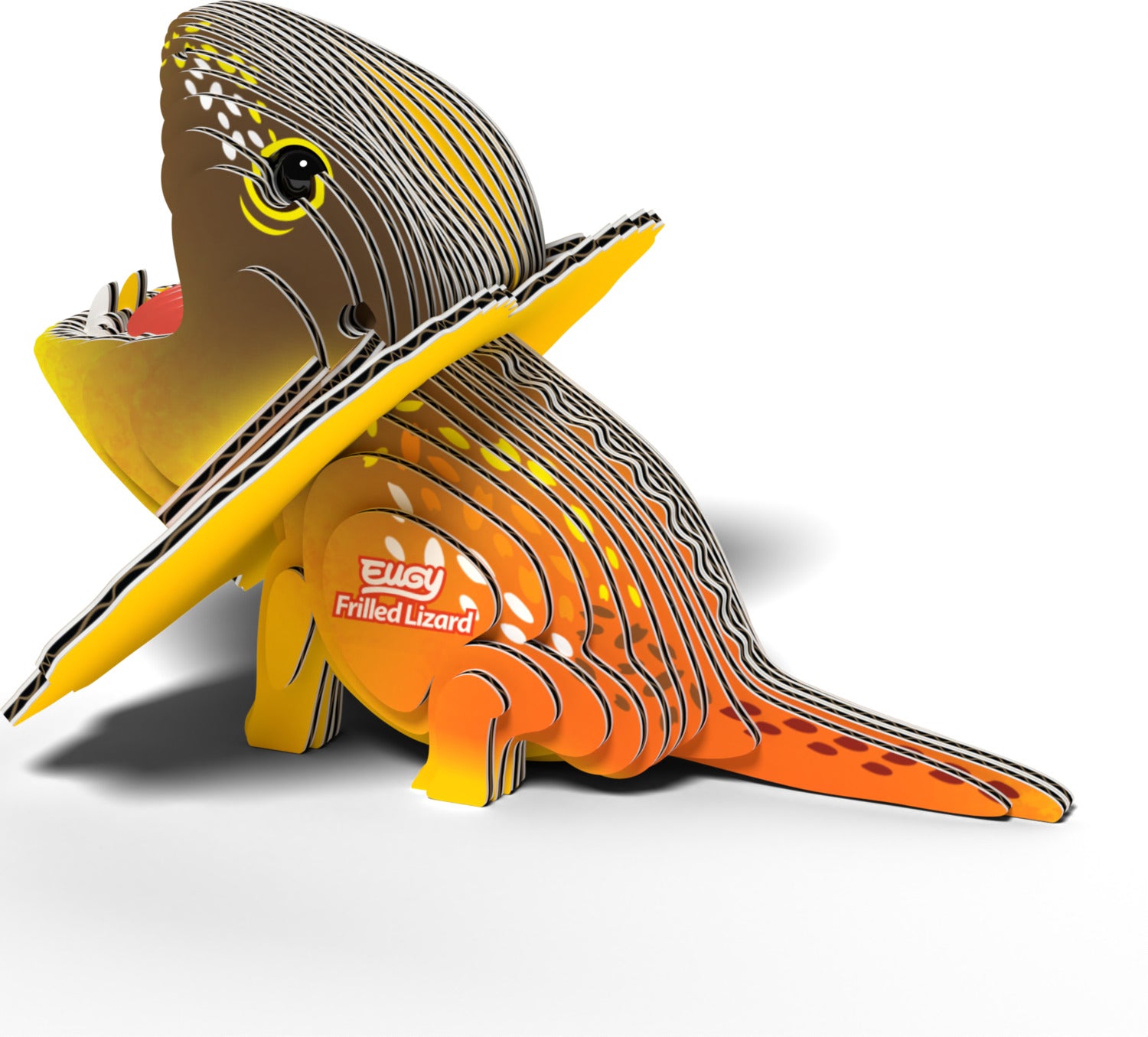 EUGY Frilled Lizard 3D Puzzle