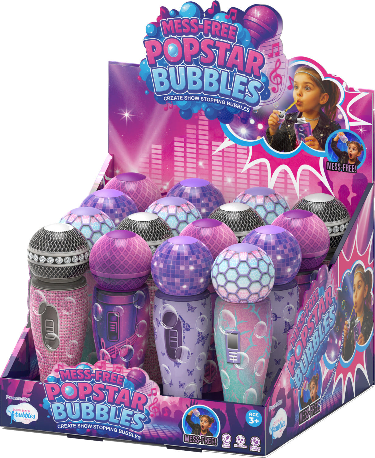 The Unspillables Pop Star Bubbles PDQ