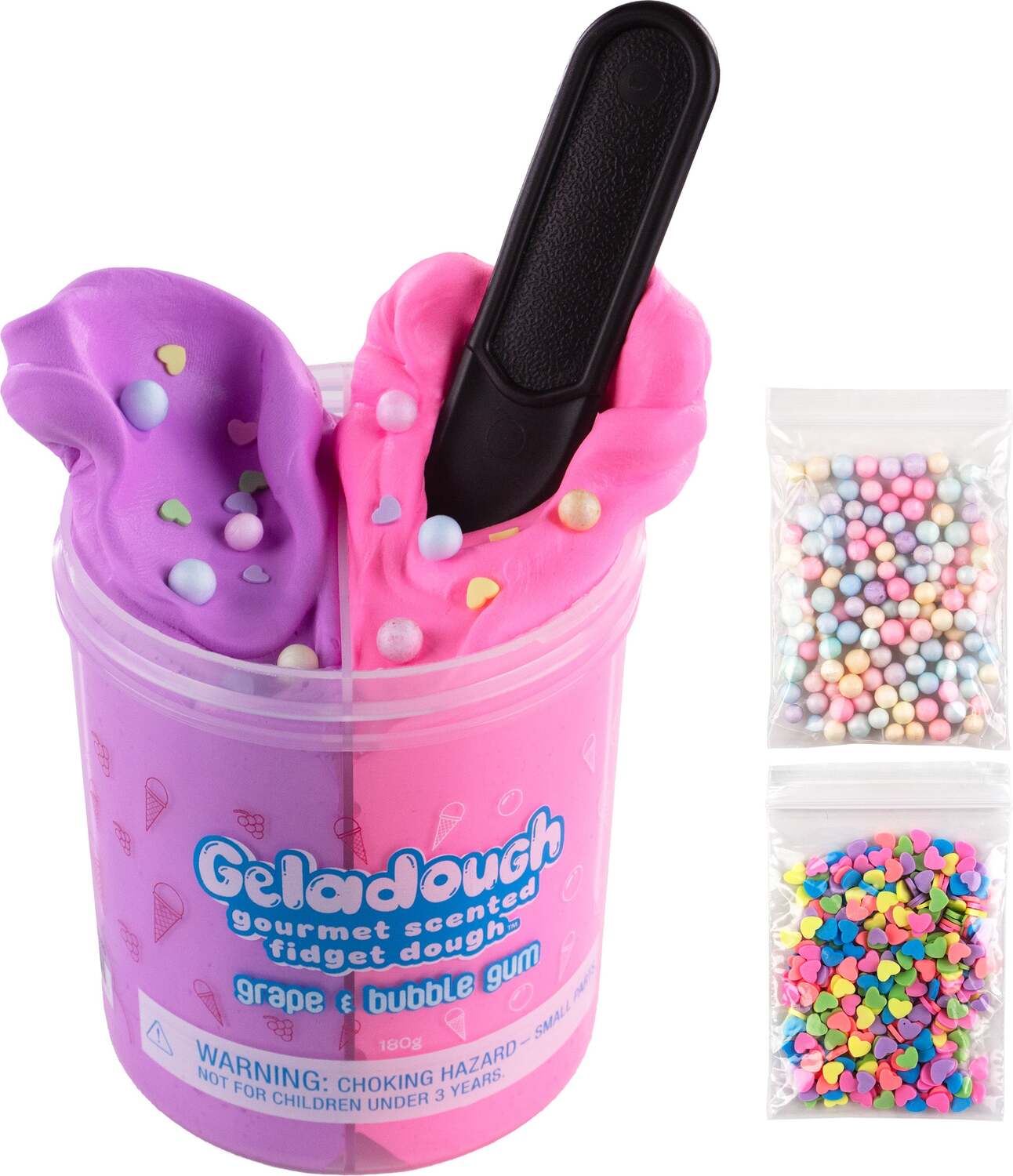 Geladough: Cake Batter & Cotton Candy