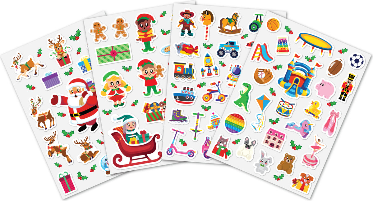 Sticker Magic: Winter Wonderland (Candy Cane)