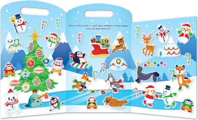 Sticker Magic: Winter Wonderland (Candy Cane)