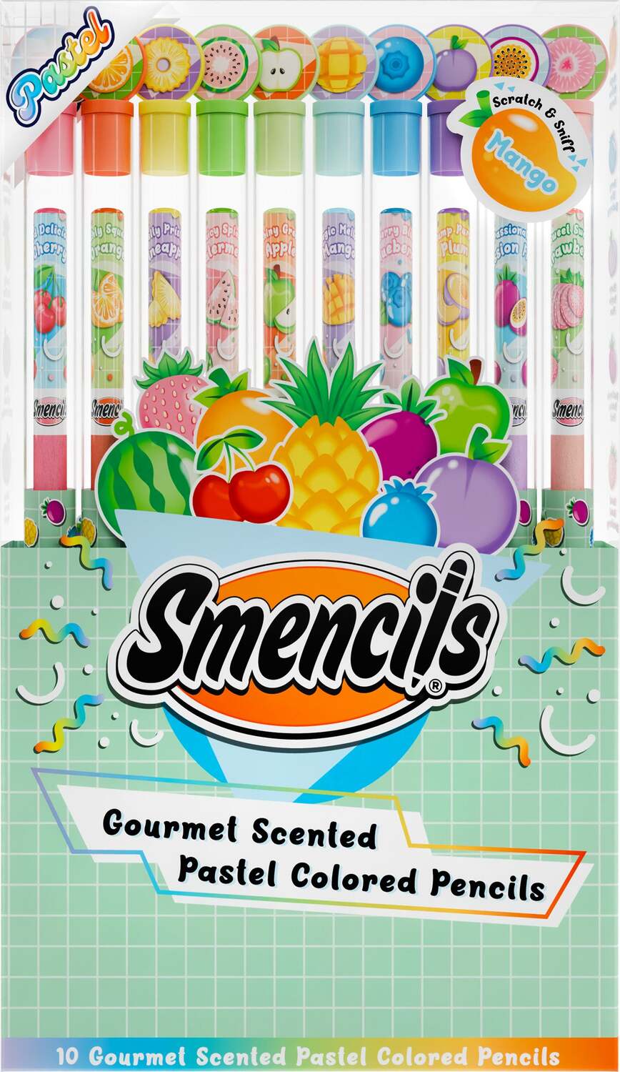Smencils: Pastel Colored - Sets of 10