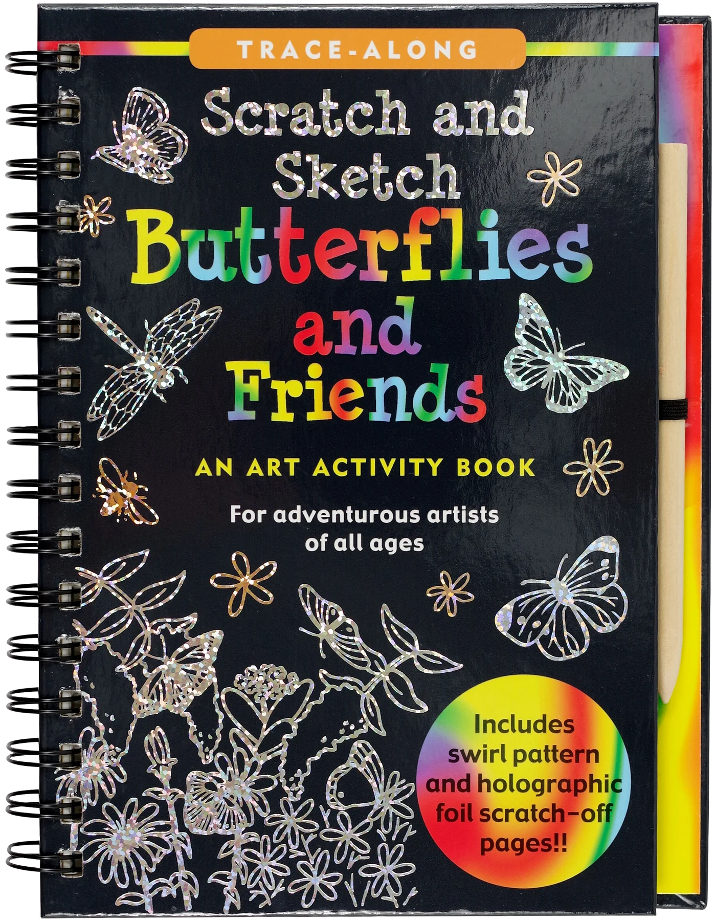 Scratch & Sketch Butterflies & Friends