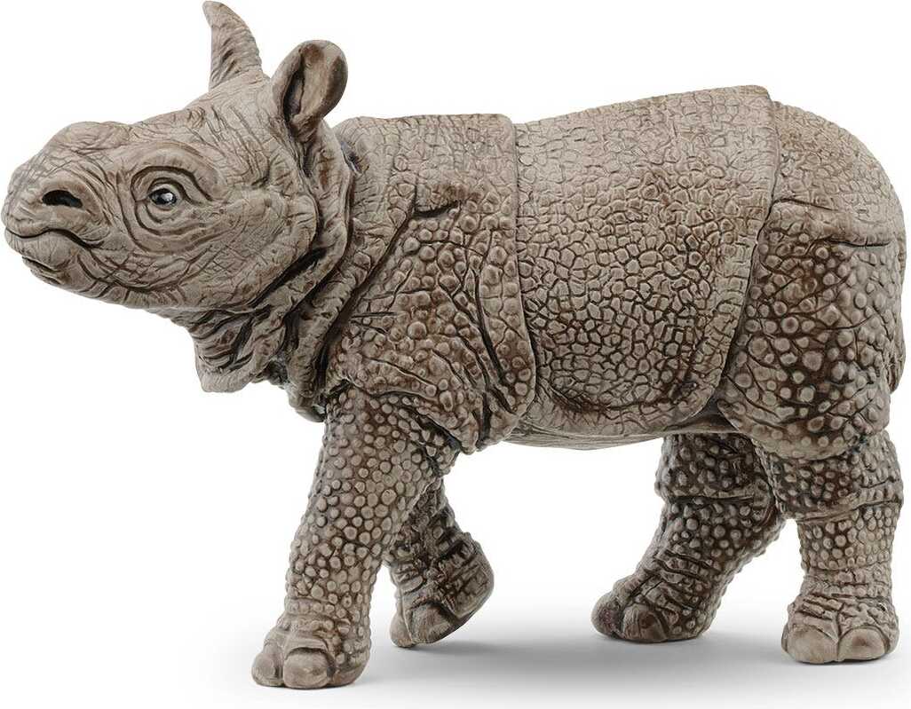 Indian Rhinoceros Baby Safari Animal Toy