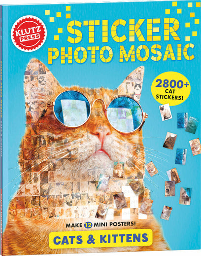 Sticker Photo Mosaic: Cats & Kittens