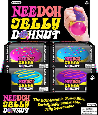 Jelly Dohnut NeeDoh (assorted styles)