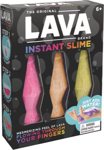 Lava Instant Slime (assorted colors)