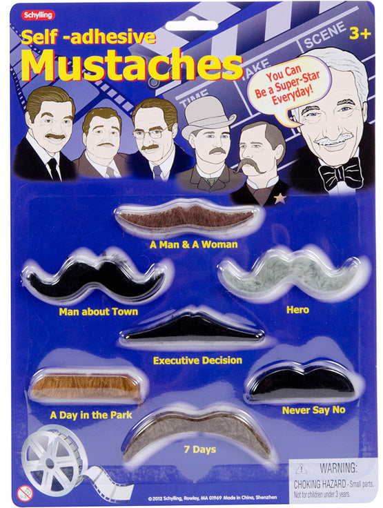 Mustaches  (Self Adhesive)