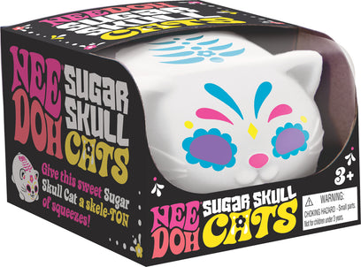 NeeDoh Sugar Skull Cool Cat (assorted)