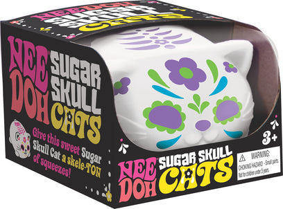 NeeDoh Sugar Skull Cool Cat (assorted)