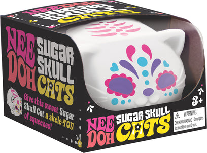 NeeDoh Sugar Skull Cool Cat (assorted)
