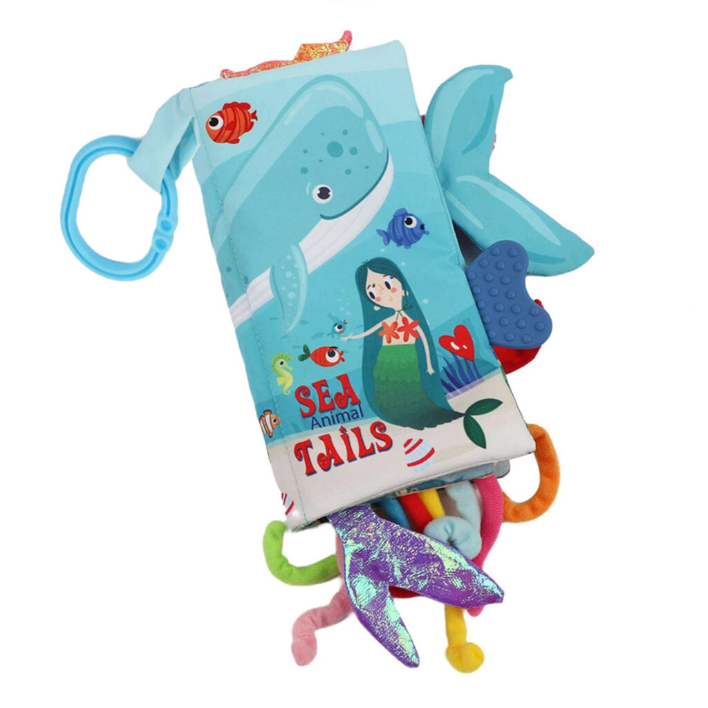 Sea Animals Tails Crinkle Book