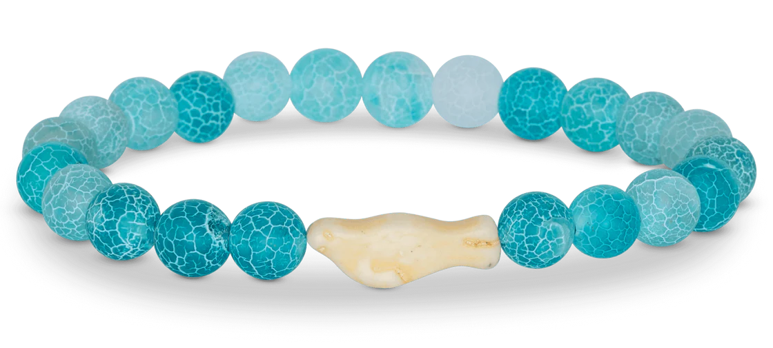 The Glide Bracelet - Seal, Aqua Blue