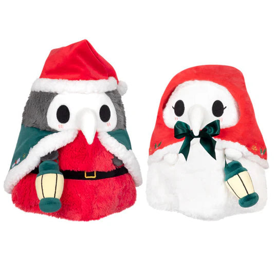 Mini Holiday Plague Doctor and Nurse Set