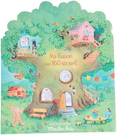 Ma Maison Coloring Books and 160 Stickers