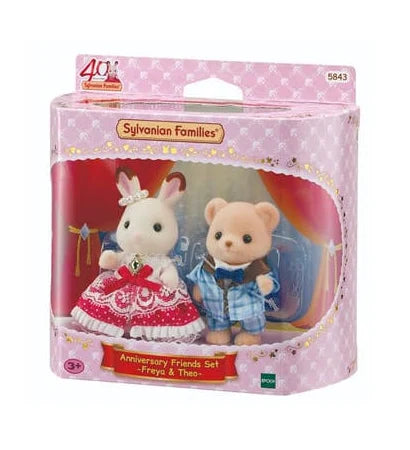 Calico Critters Freya and Theo - 40th Anniversary Friends