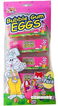 Bubble Gum Eggs 4-pack