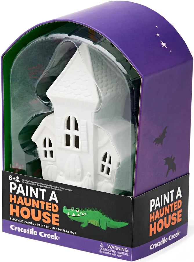 Paint a Ceramic Haunted House