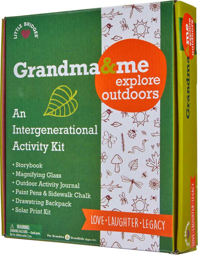Grandma and Me: Explore Outdoors Activity Kit: (Gifts for Grandkids, Kids Activity Kits, Outdoor Activities for Kids)