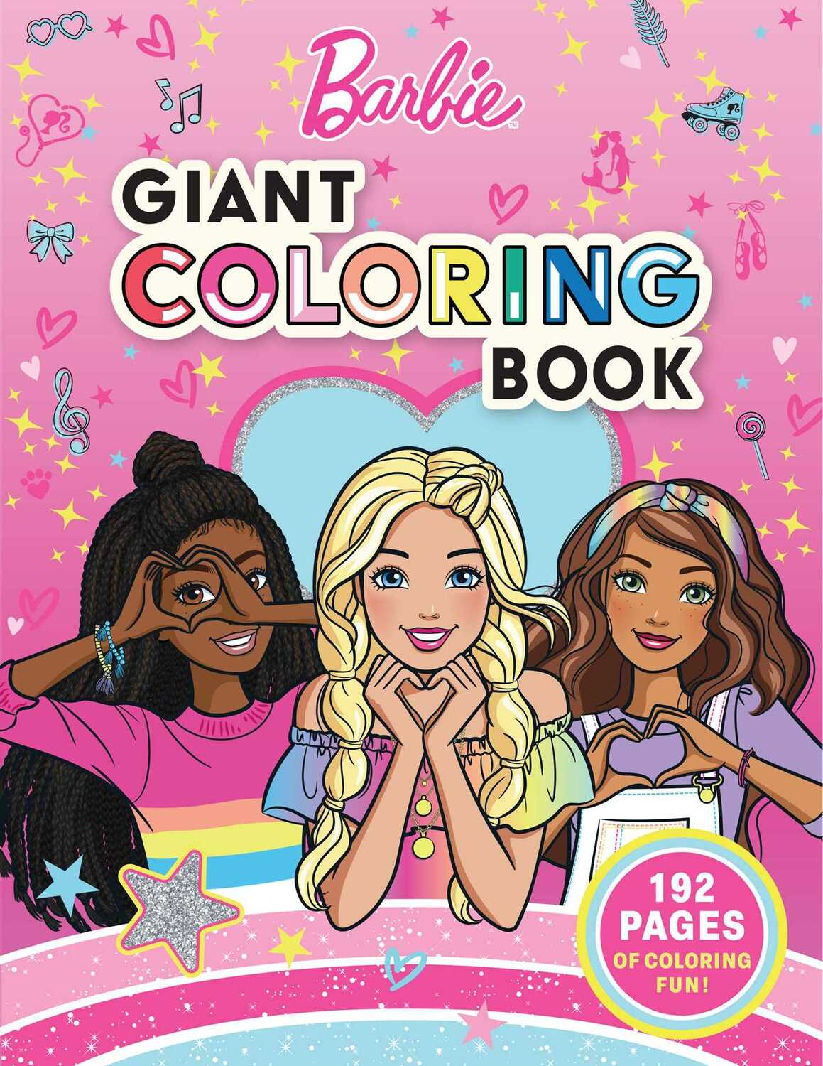 Barbie: Giant Coloring Book