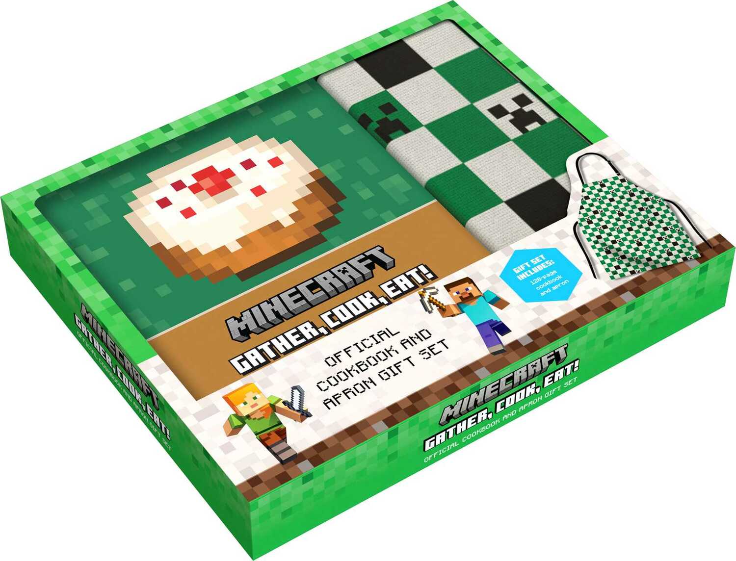 Minecraft: The Official Cookbook and Apron Gift Set: Plus Exclusive Apron