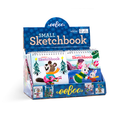 Woodland Holiday Small Sketch Book