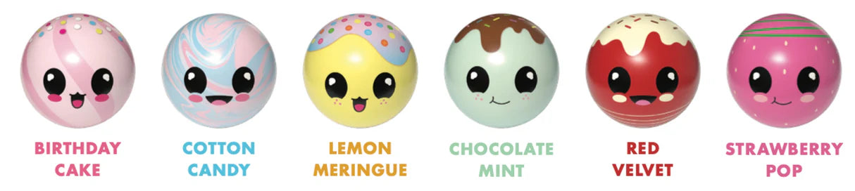 Smelly Ballz Cake Pop Gourmet Scented Stress Balls