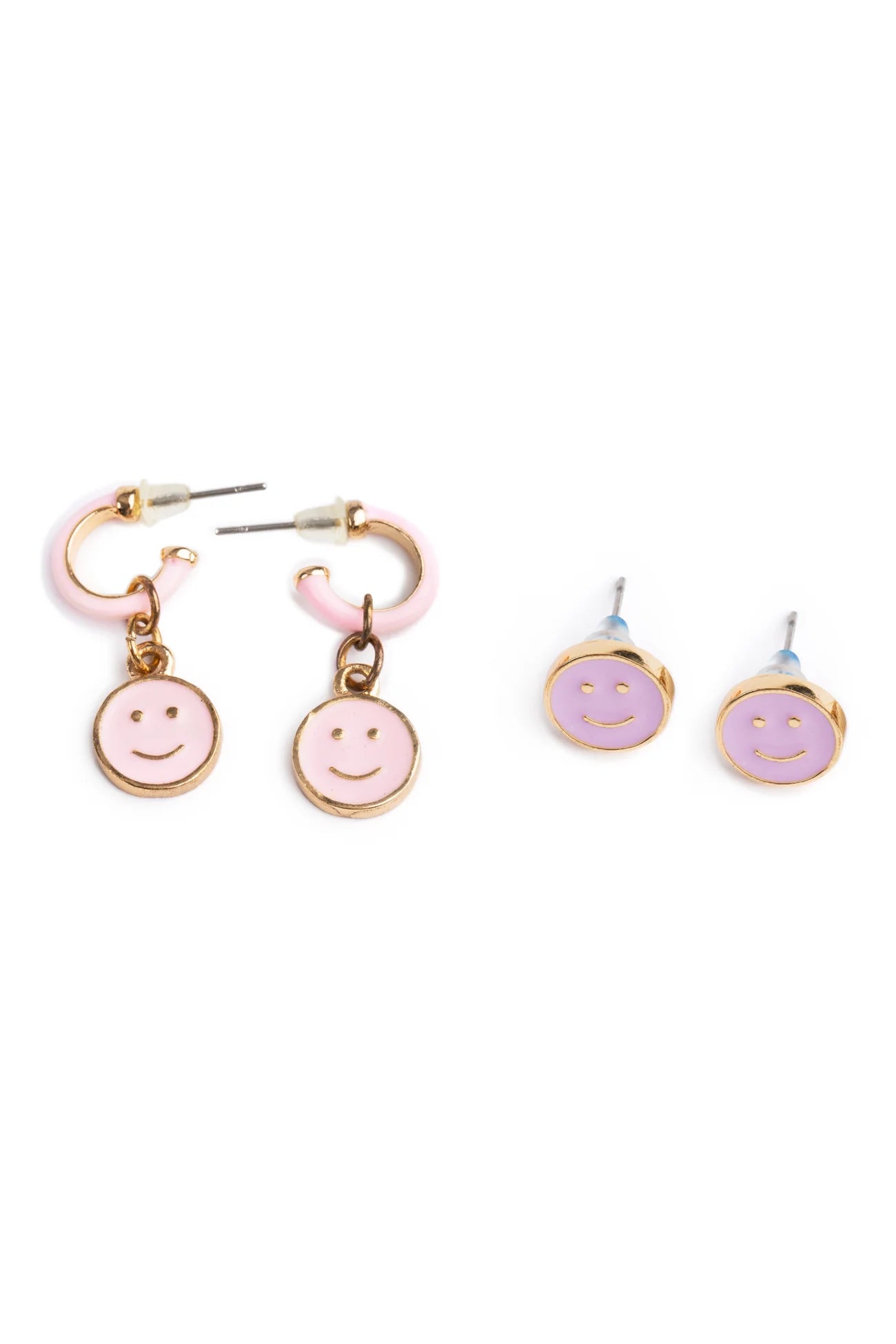 All Smiles Earrings - 2 pair