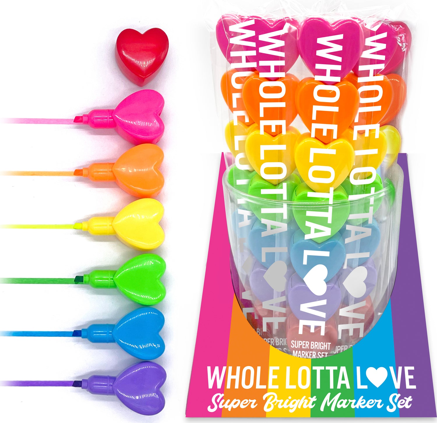 Whole Lotta Love Super Bright Marker Set