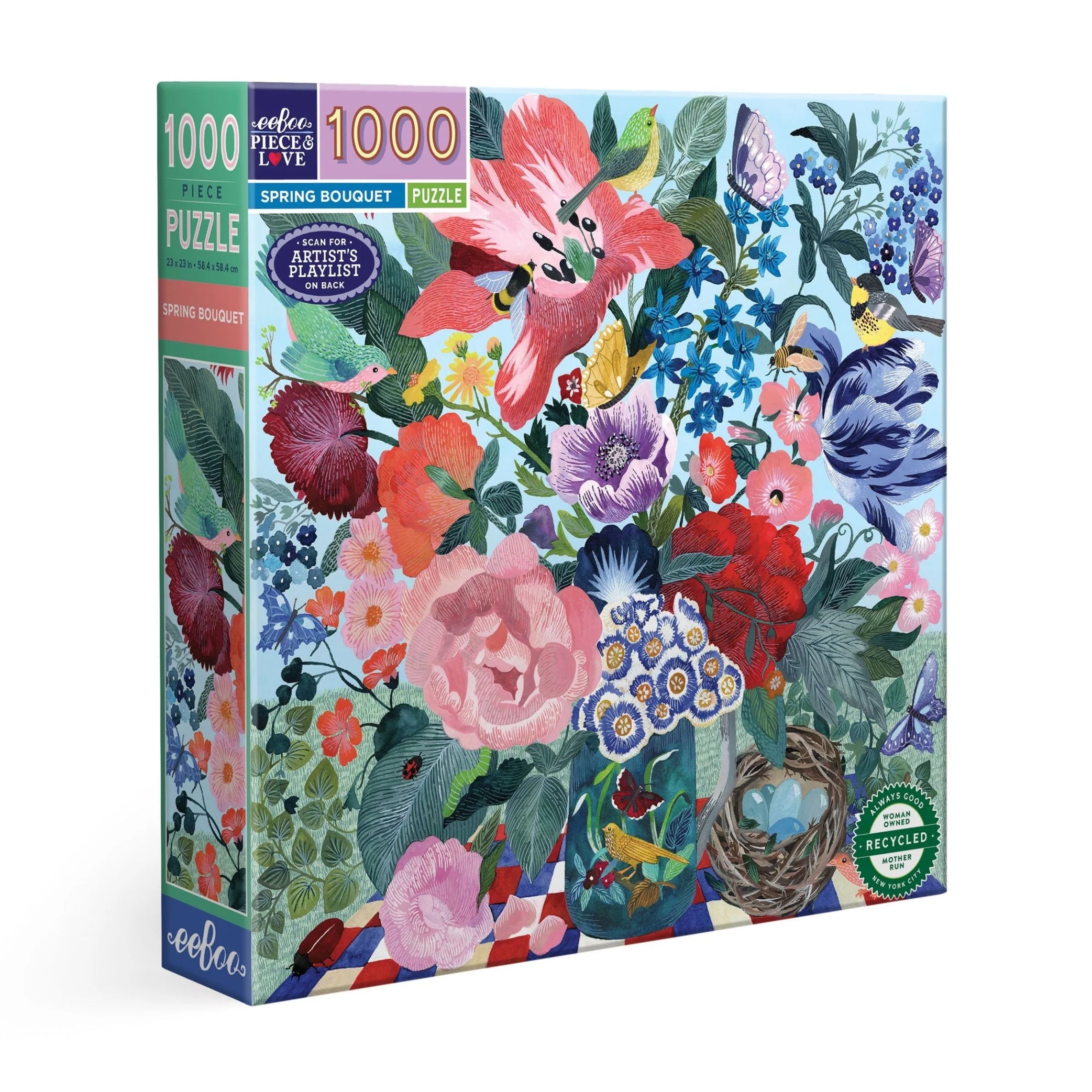 Spring Bouquet Puzzle 1000 pc