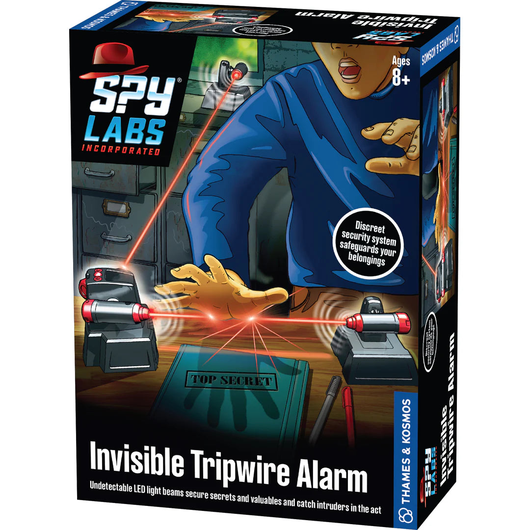 Laser Beam Alarm: Spy Lab Tripwire Invisible Alarm System