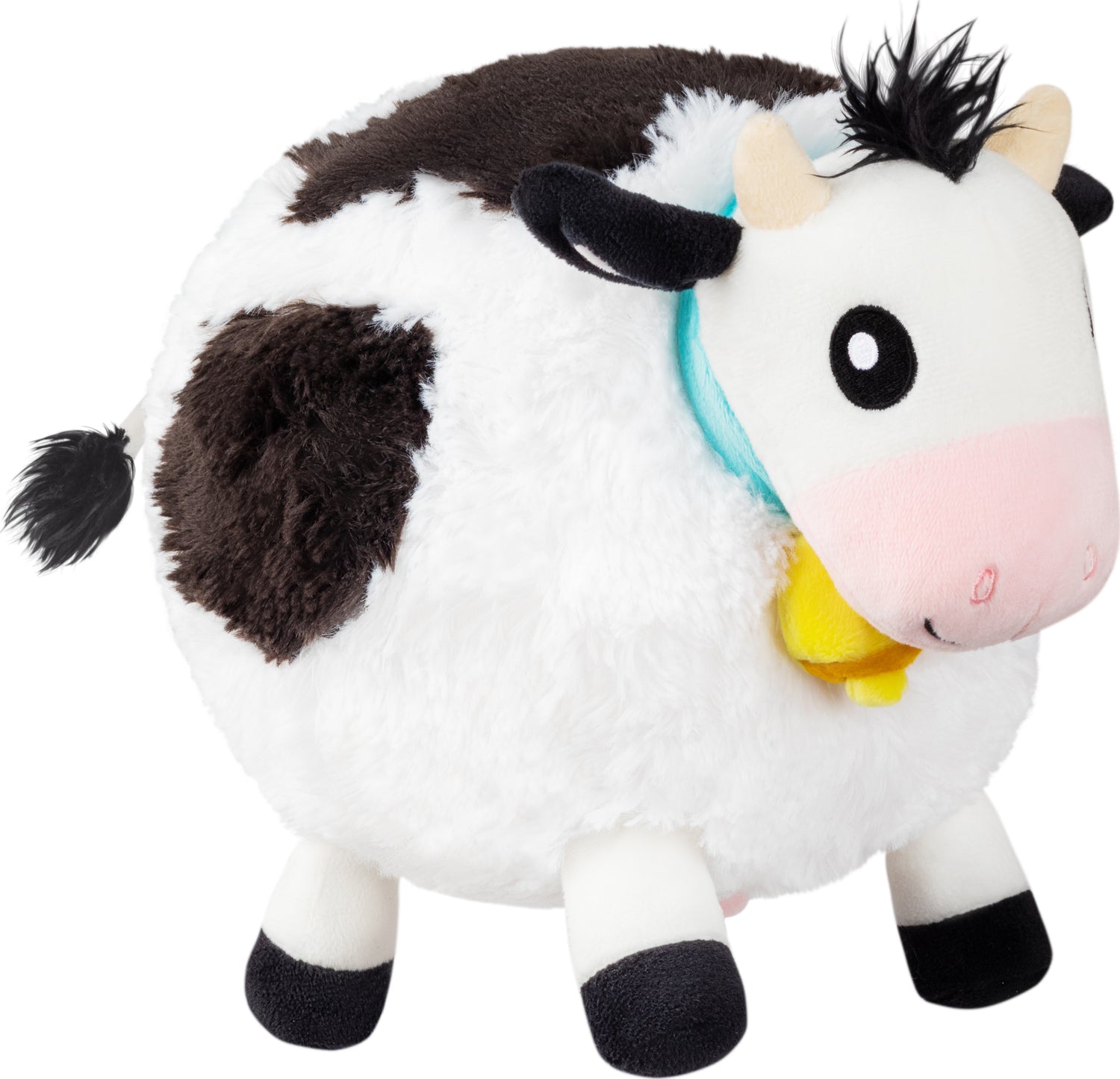 Mini Squishable Black & White Cow