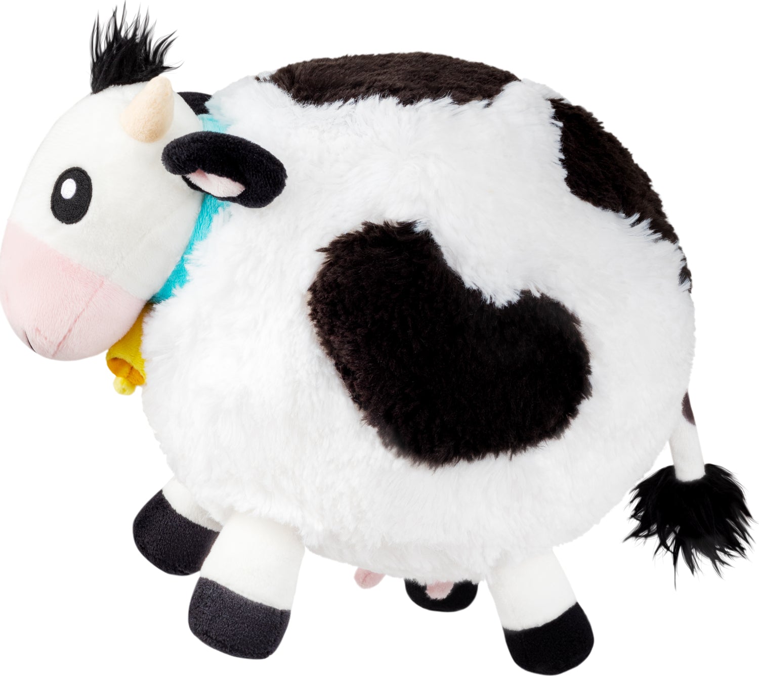 Mini Squishable Black & White Cow