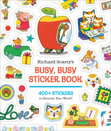 Richard Scarry's Busy Busy Sticker Book