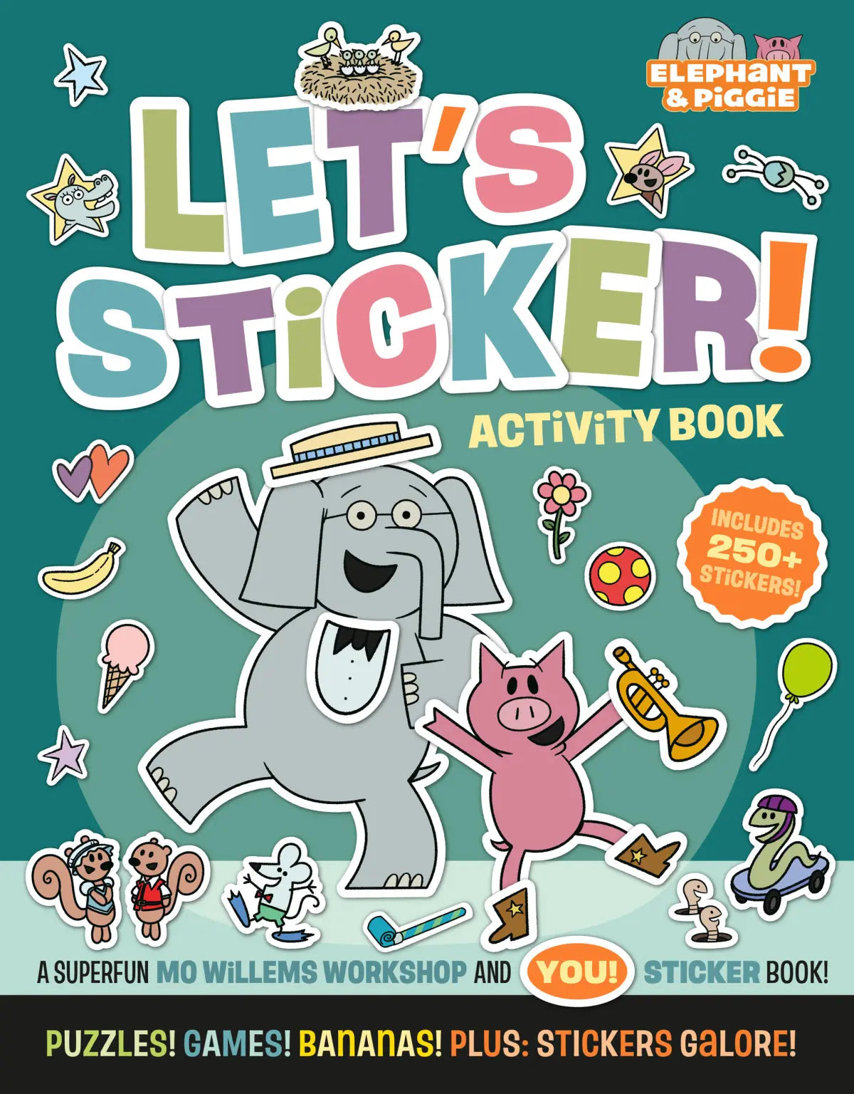 Elephant & Piggie Let's Sticker!