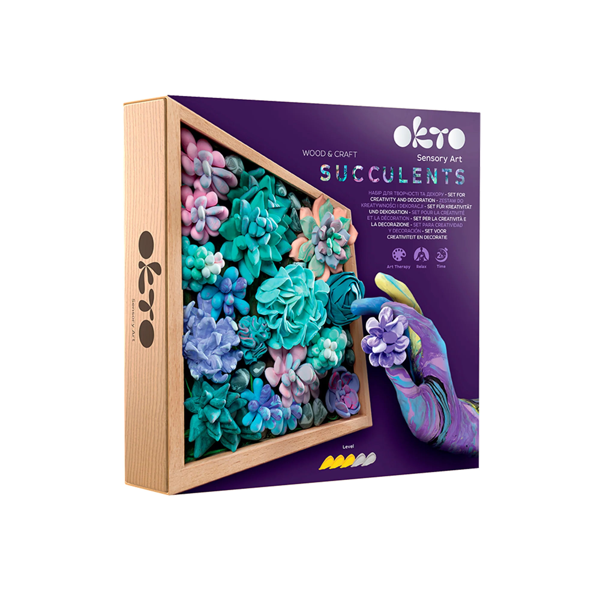Okto Sensory Art - Succulent Craft Kit Tenderness