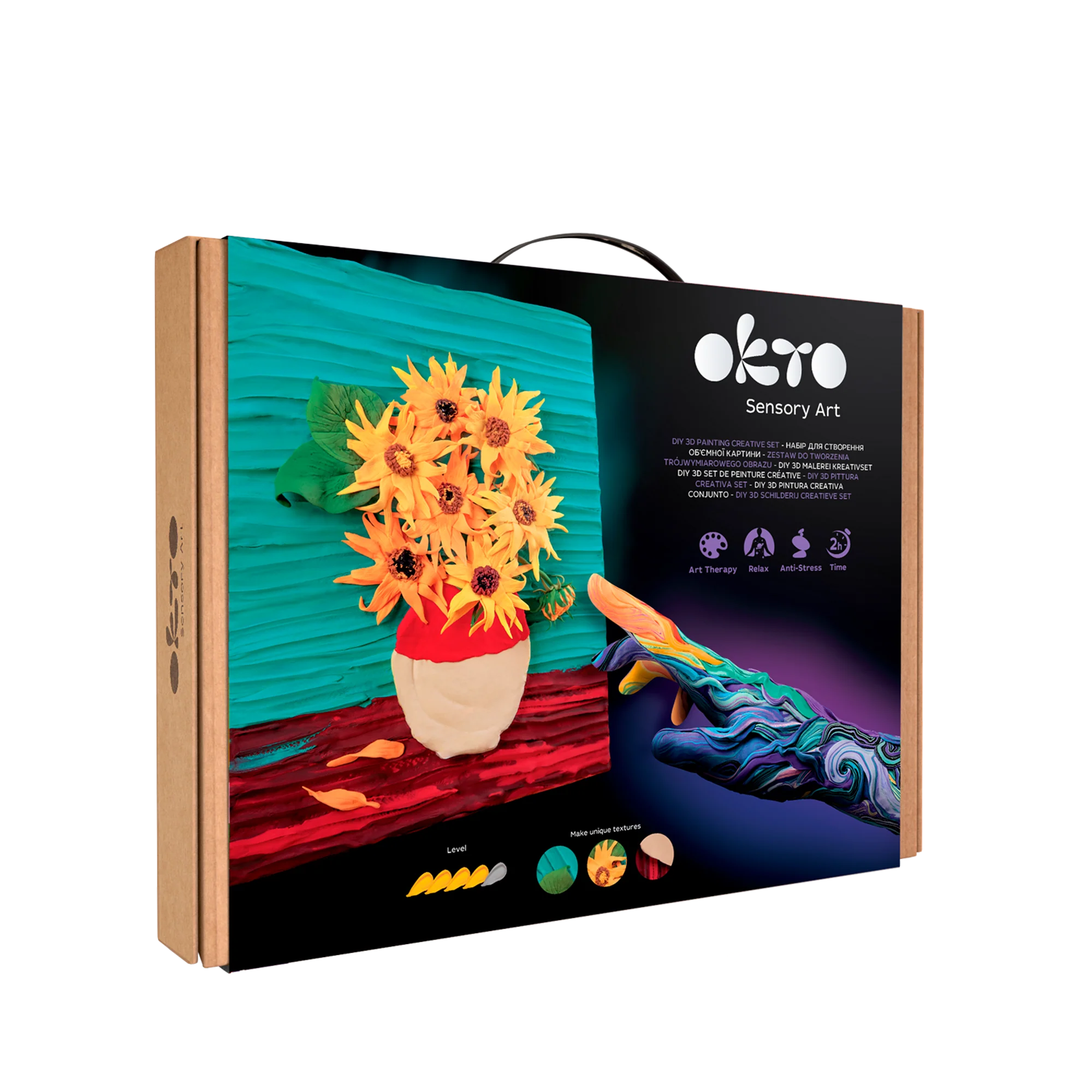 Okto Sensory Art - Sunflowers