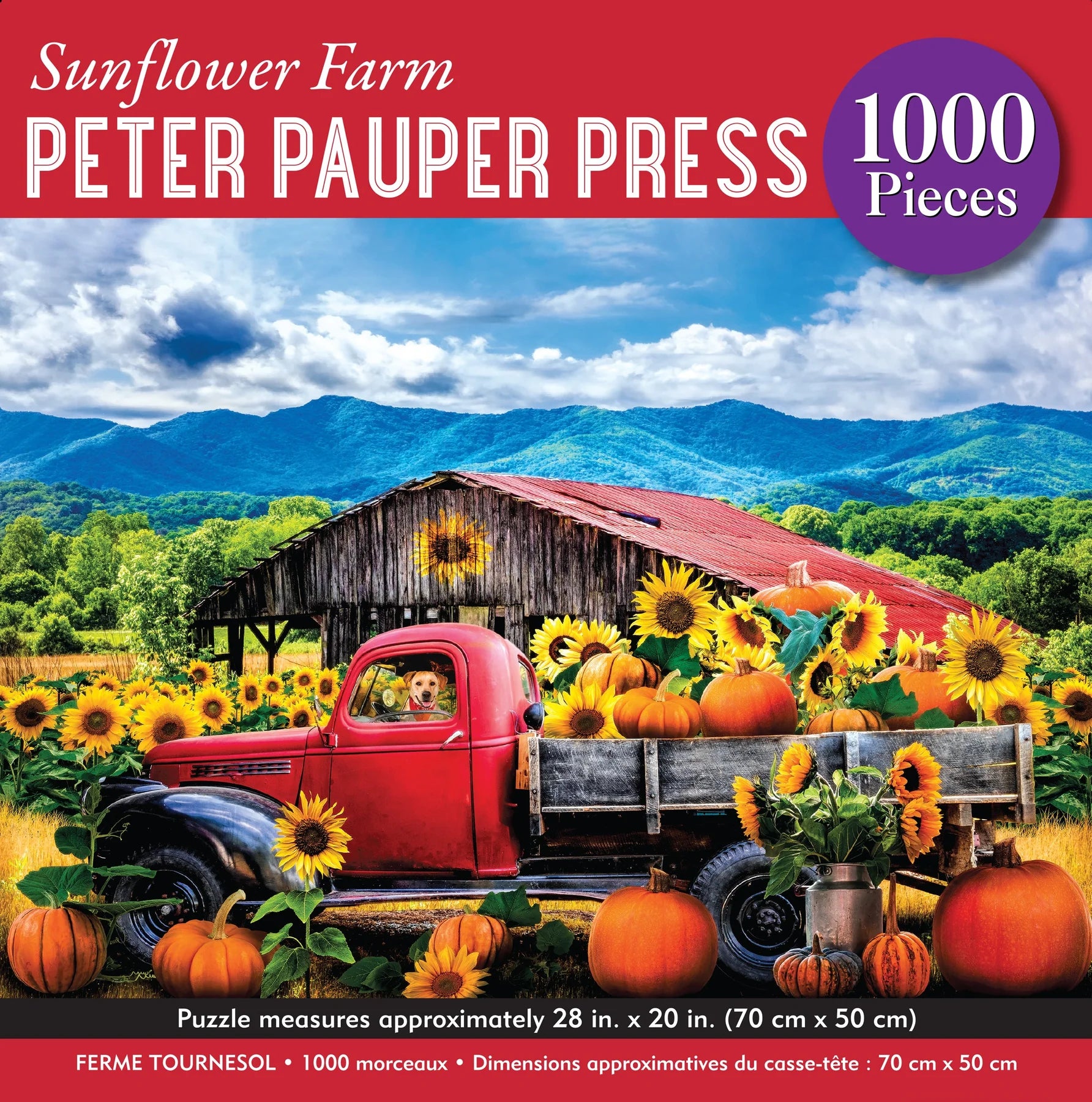 Sunflower Farm Puzzle (1000 pc)