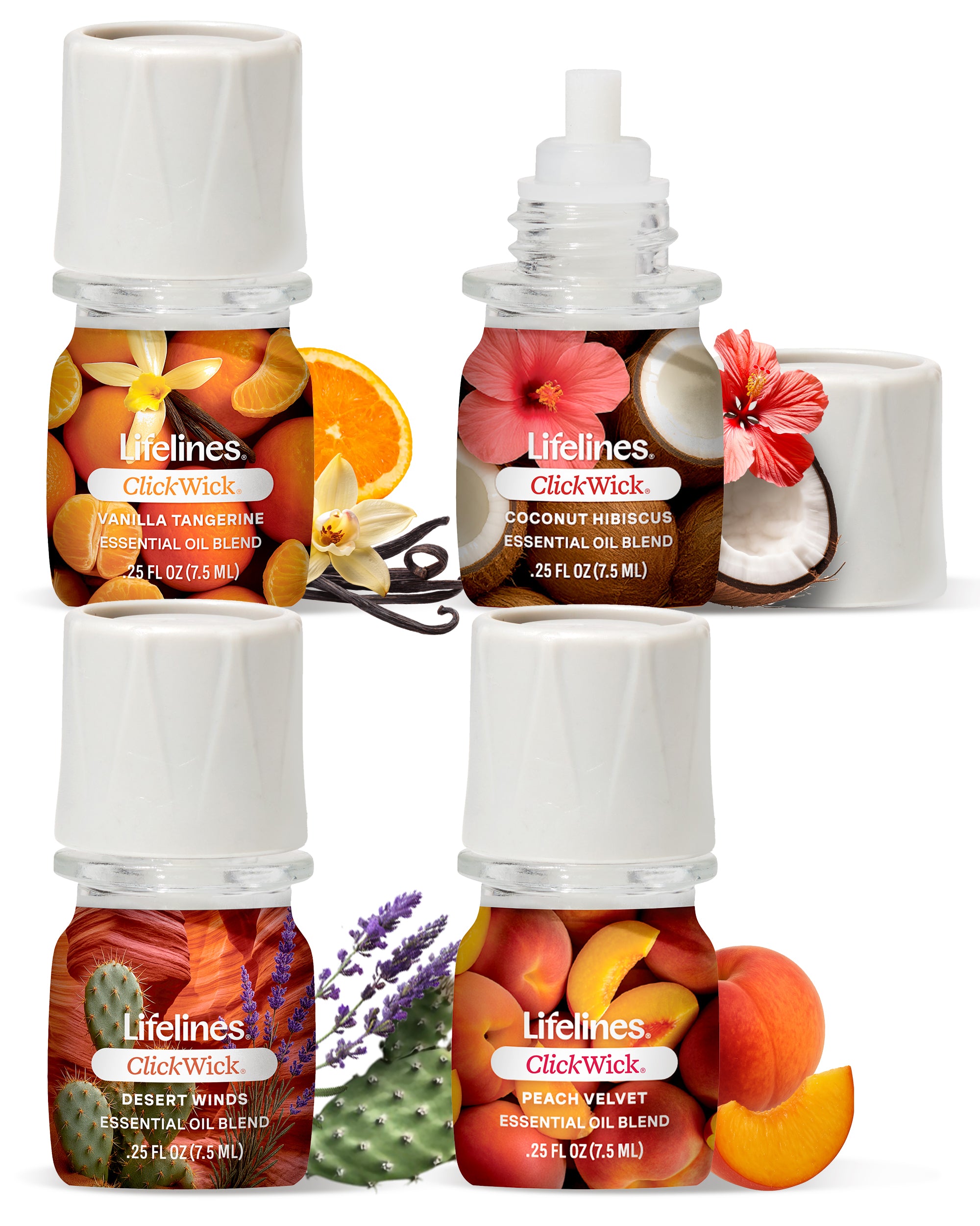 Lifelines Sun-kissed Escape ClickWick Collection – 4 pack