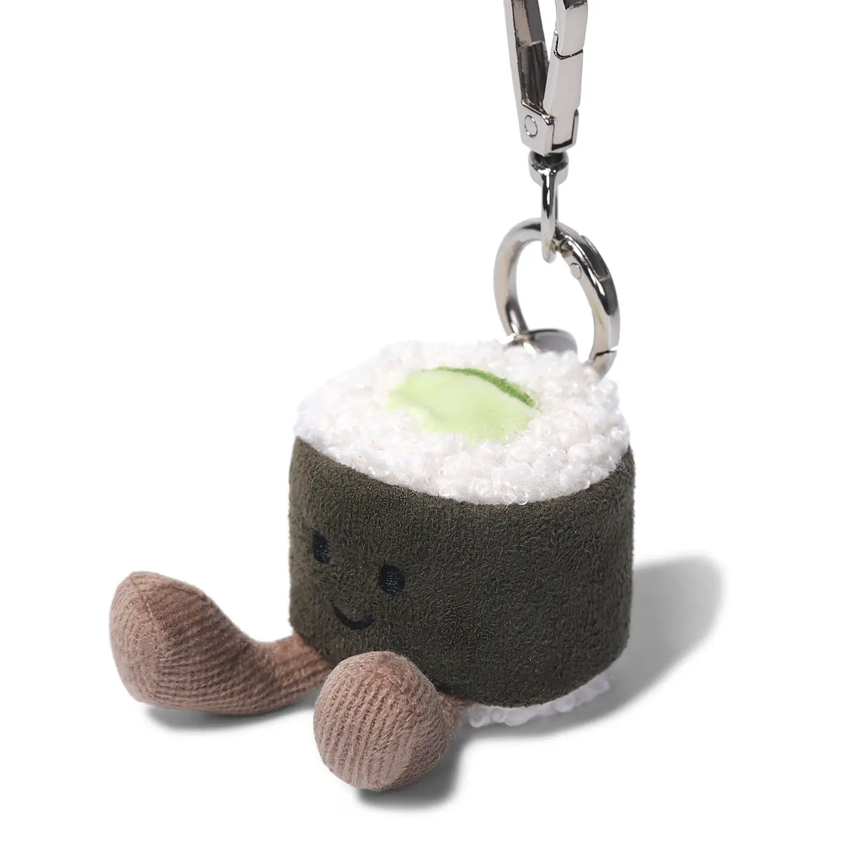Cucumber Sushi Roll Bag Charm