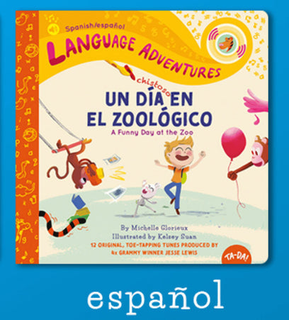 A Funny Day at the Zoo - Language Adventure Book (Spanish)