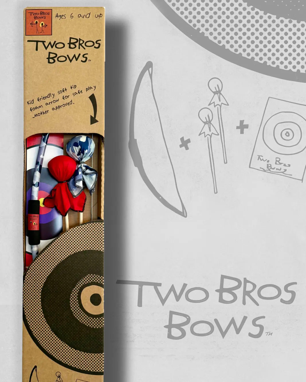 Arctic Camo Bow Bow & Arrows (Packaged Box Set)
