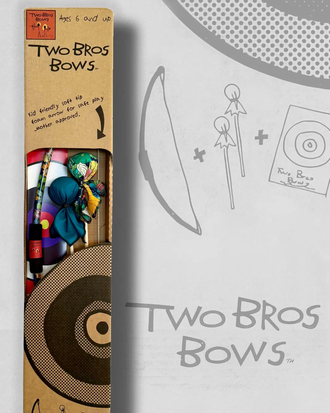 Botanical Bow Bow & Arrows (Packaged Box Set)