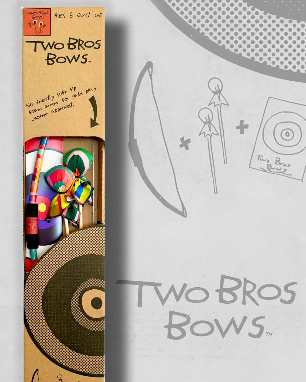 Mosaic Bow Bow & Arrows (Packaged Box Set)