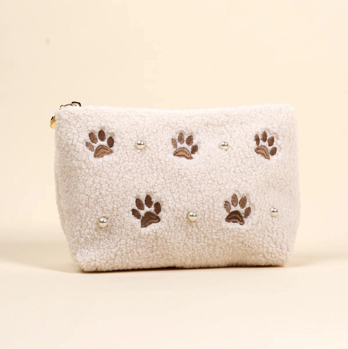 Teddy Pouch - Paws & Pearls